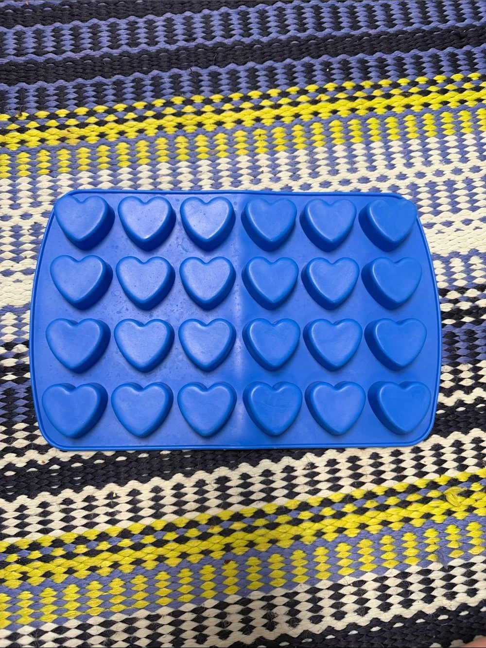 Wilton Blue Heart Silicone Candy and Chocolate Molds